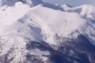 Il plateau della Cialma da Cima Mares