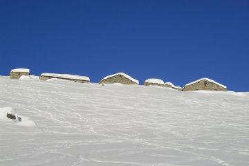 Alpe Cialma in Bianco per gli Sciatori