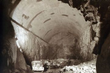 scavo della centrale - 1967